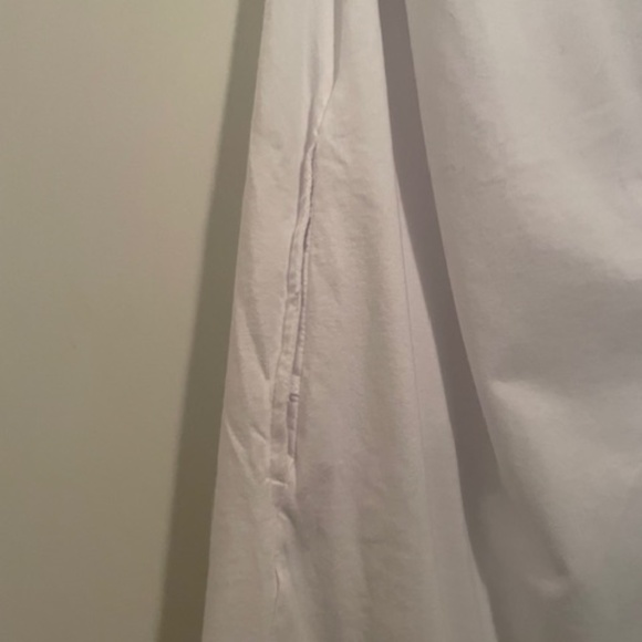 Babaton Aritzia White Shoulder Pad T-shirt Dress - Picture 4 of 10